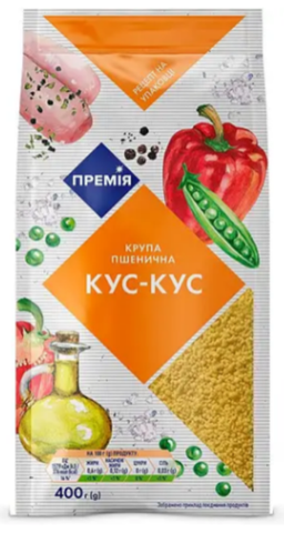 Крупа пшенична Кус-кус Премія, 400 г